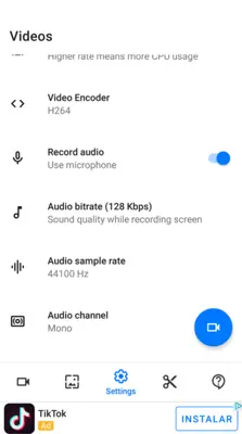 Screen Recorder android App screenshot 2